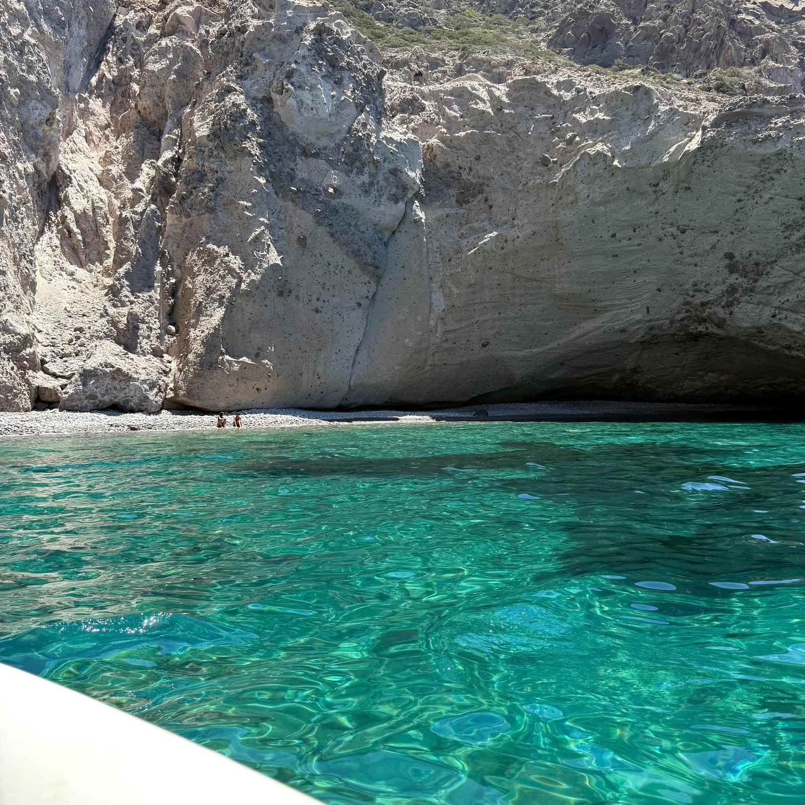 Blue Lagoon, Pateronisia, and Antiparos in the Cyclades